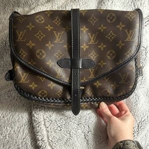 LV vintage boho bag satchel